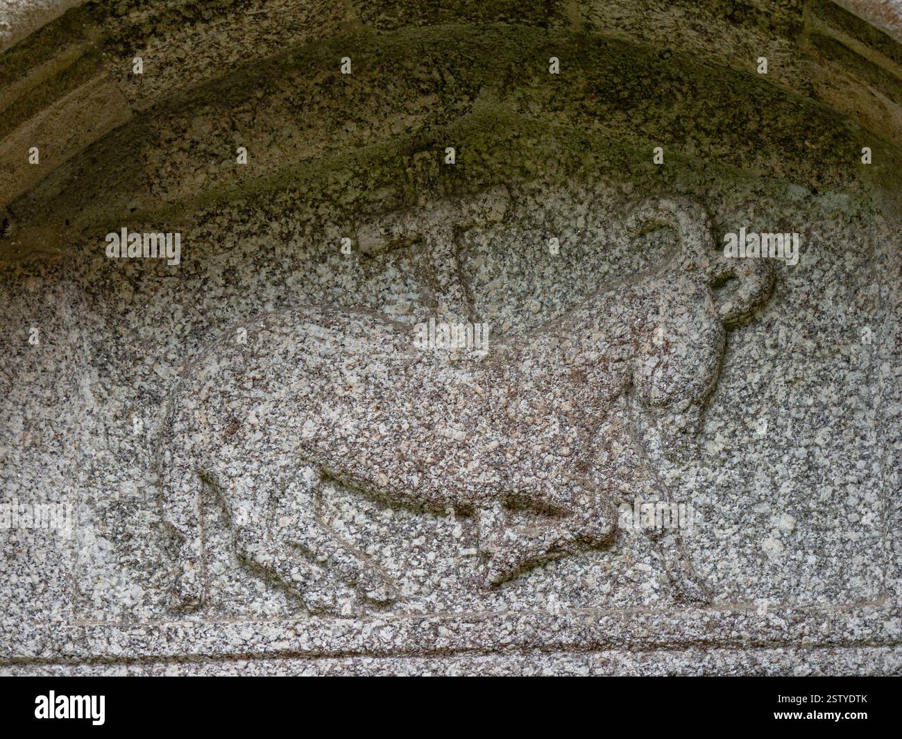 Monastero di San Juan de Caaveiro Foto Stock