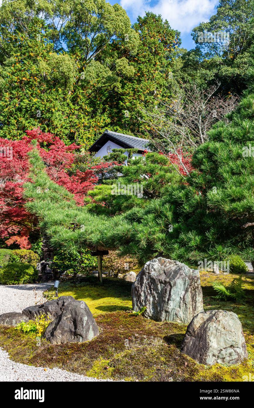 Konkai Komyouji Temple Gardens Kyoto Giappone Foto Stock