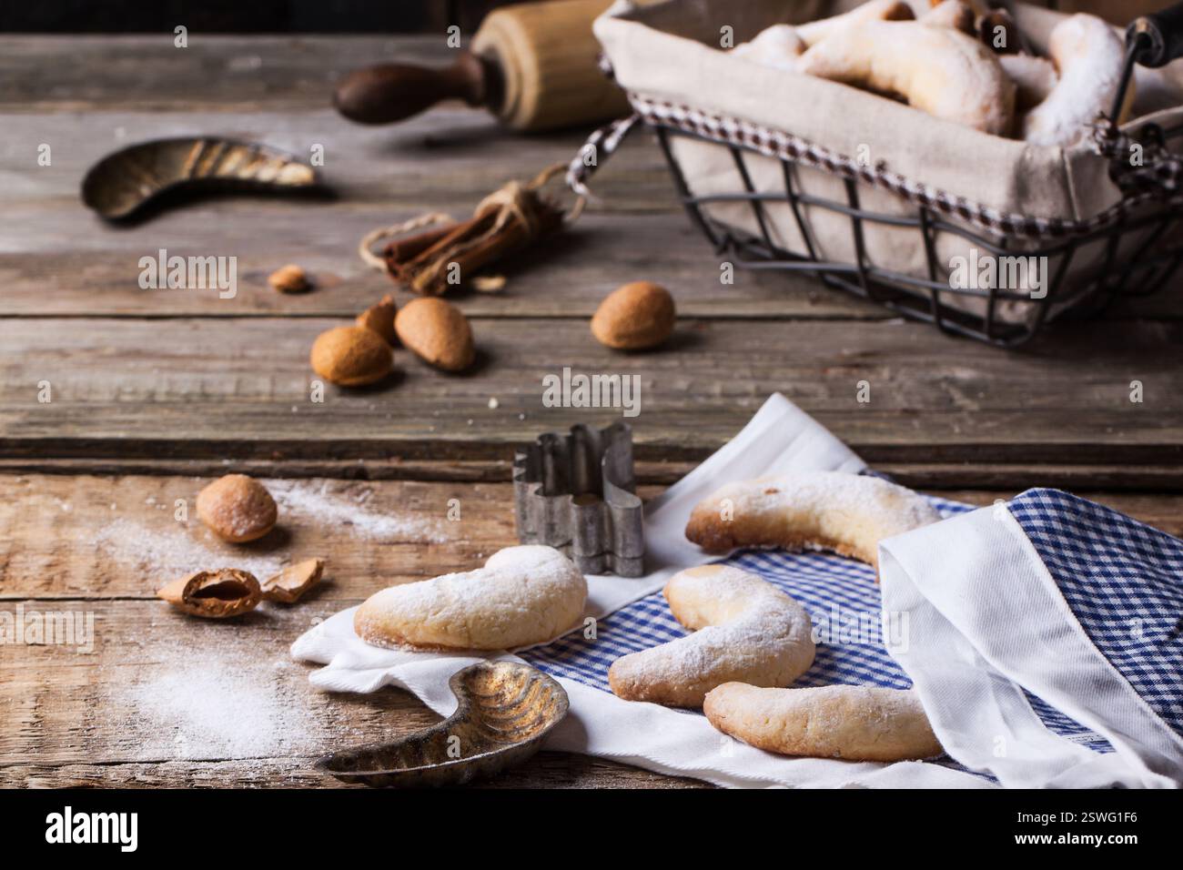 Biscotti di zucchero Foto Stock