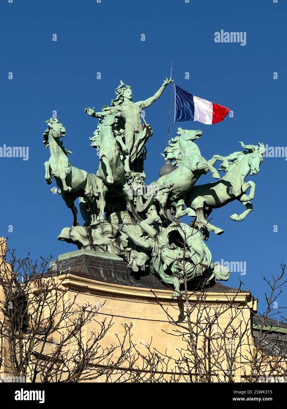 Harmonie Trionomphant de la Discorde, le Grand palais des Beaux-Arts, Parigi, Francia, Europa Foto Stock