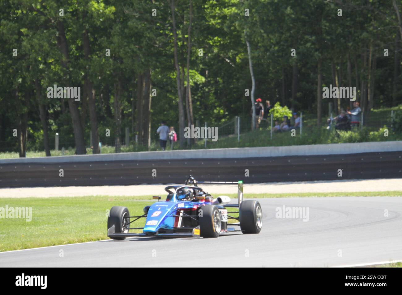 NTT Indy Car 2024 a Road America, svolta 10. Foto Stock