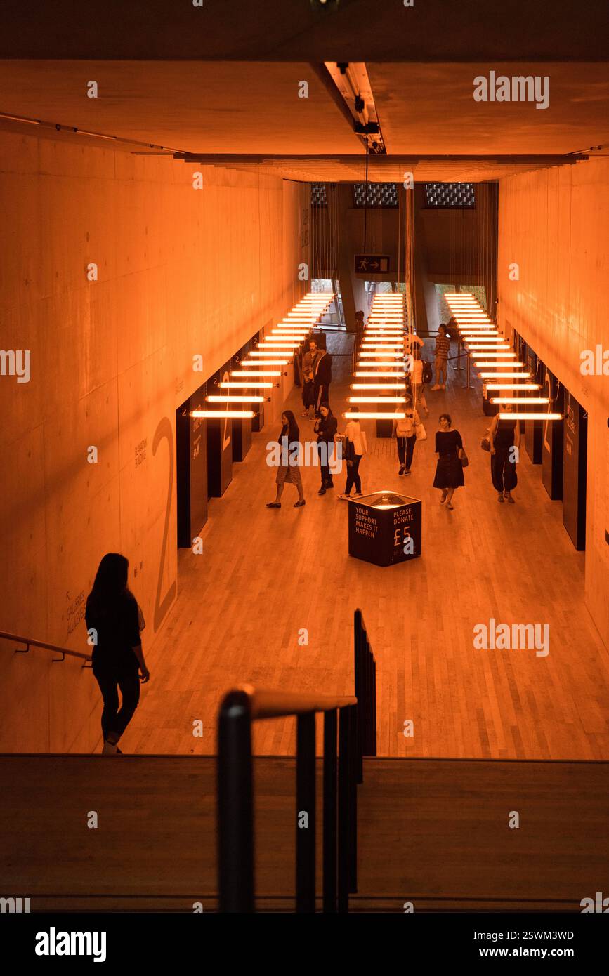 Olafur Eliasson la camera per un colore l'installazione grafica di Tate Modern Foto Stock