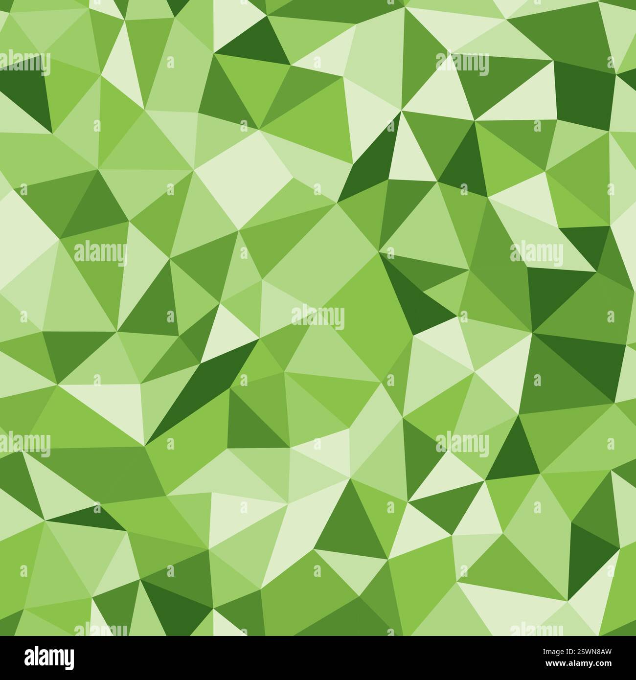 Sfondo con ripetizione triangolare. Dimensioni compatte dei triangoli. Modello ripetibile. Tavolozza di colori lime Zest. Piastrelle vettoriali di classe. Illustrazione Vettoriale