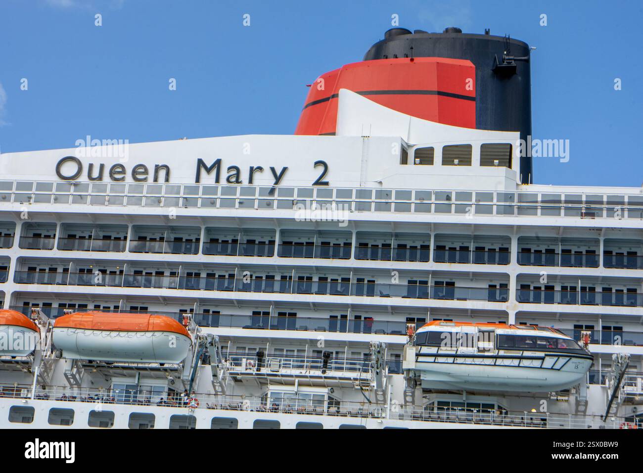 Regina Maria 2, Antigua di San Giovanni Foto Stock