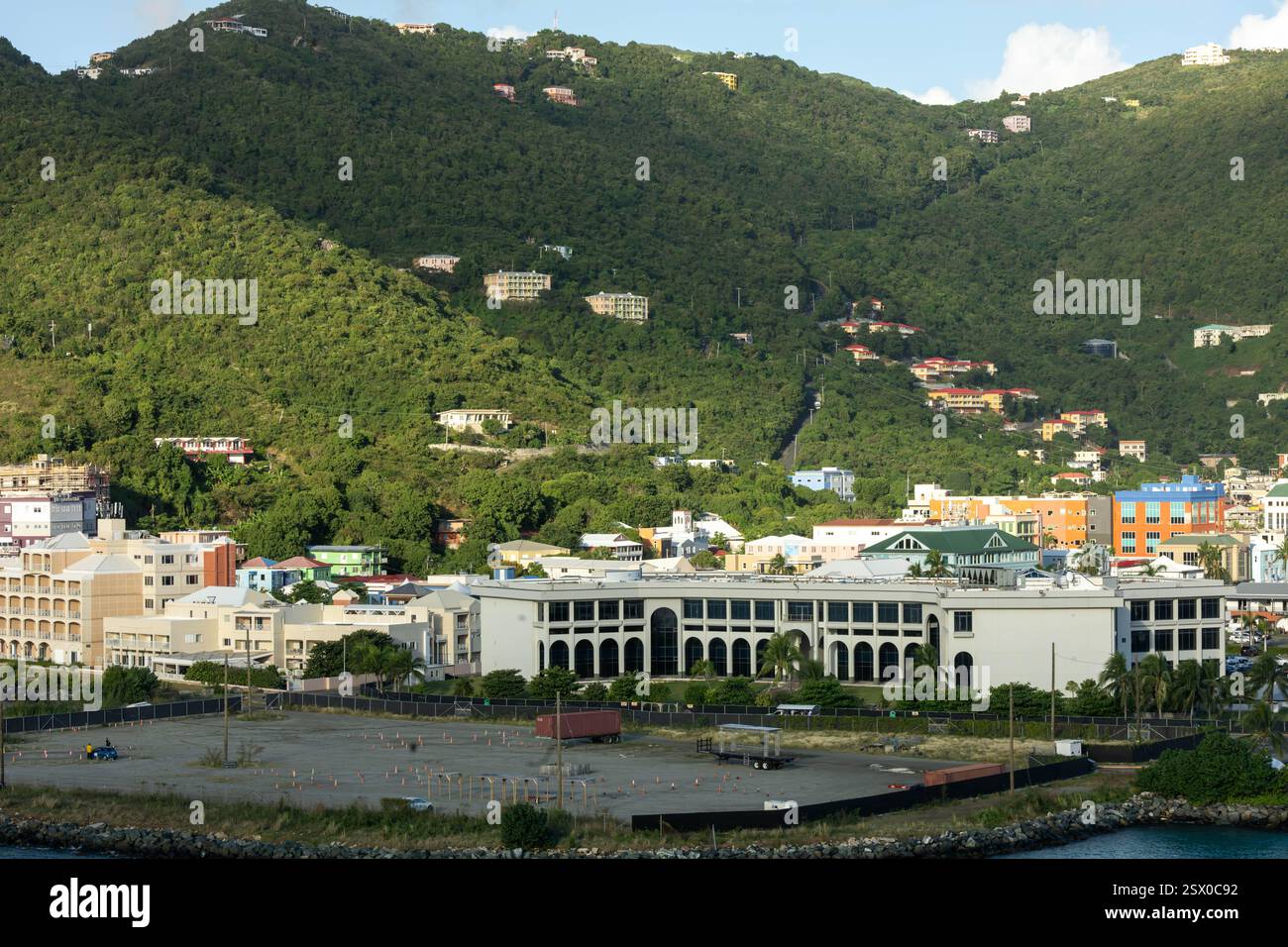Road Town, Tortola Isole Vergini britanniche Foto Stock