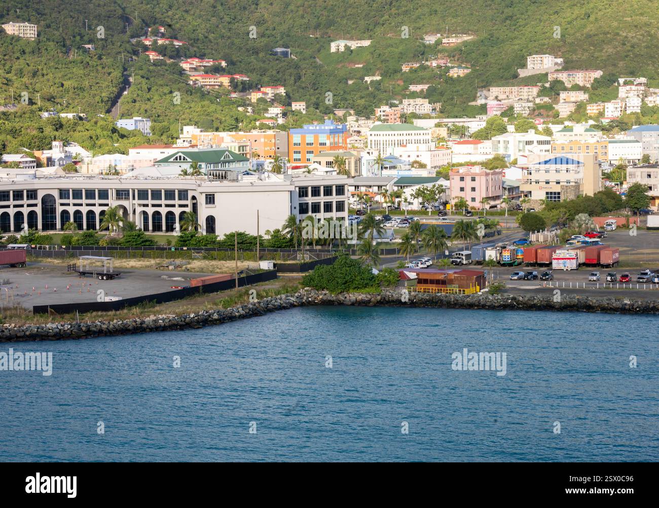 Road Town, Tortola Isole Vergini britanniche Foto Stock