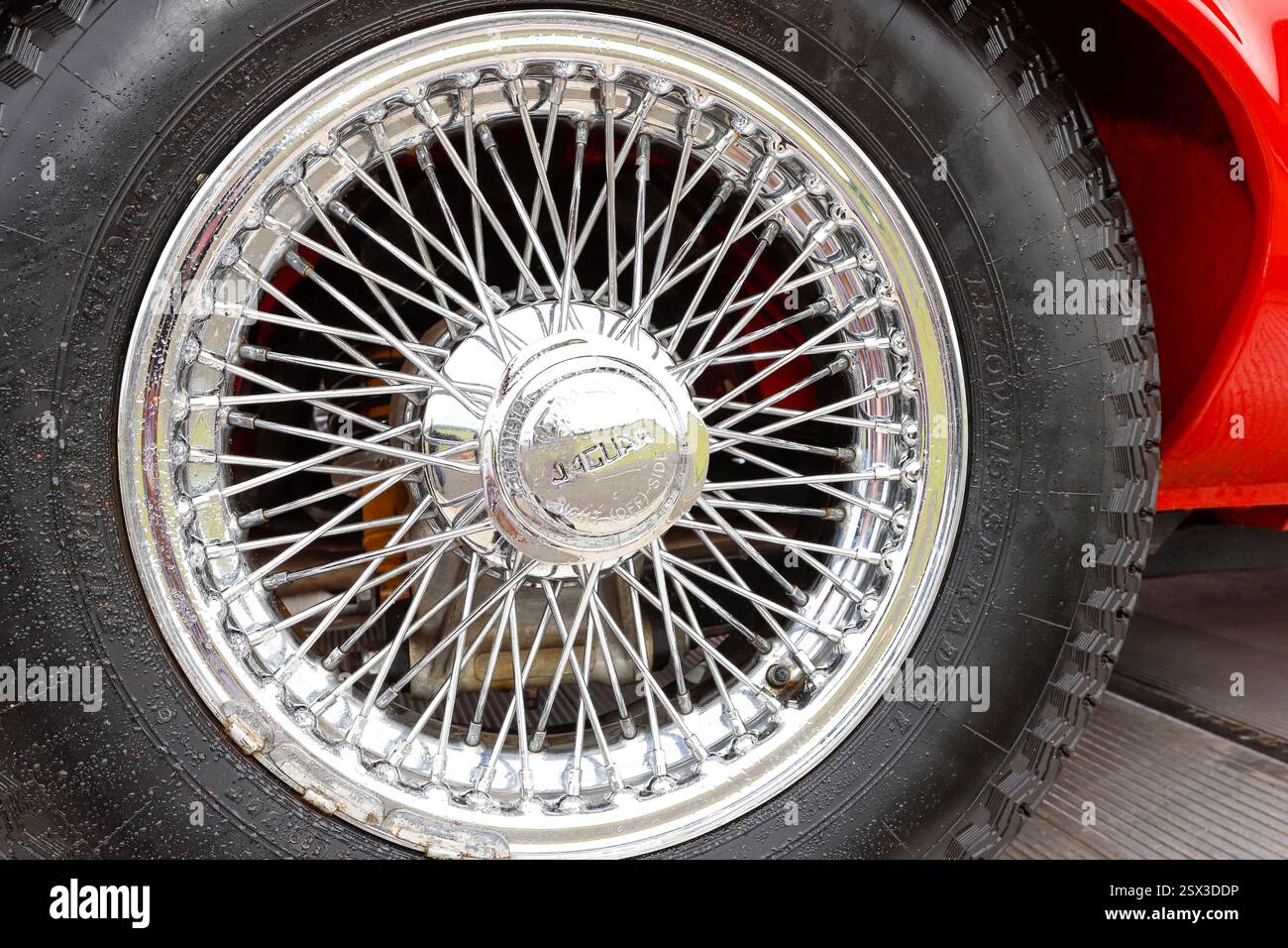 San Paolo, Brasile - 16 novembre 2020: Jaguar e Type coupé. Auto sportiva a due posti prodotta da British Jaguar Cars Foto Stock