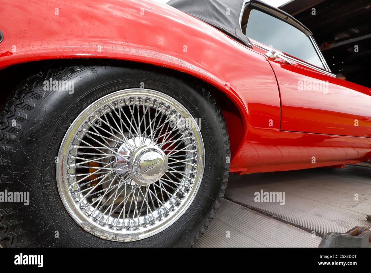 San Paolo, Brasile - 16 novembre 2020: Jaguar e Type coupé. Auto sportiva a due posti prodotta da British Jaguar Cars Foto Stock