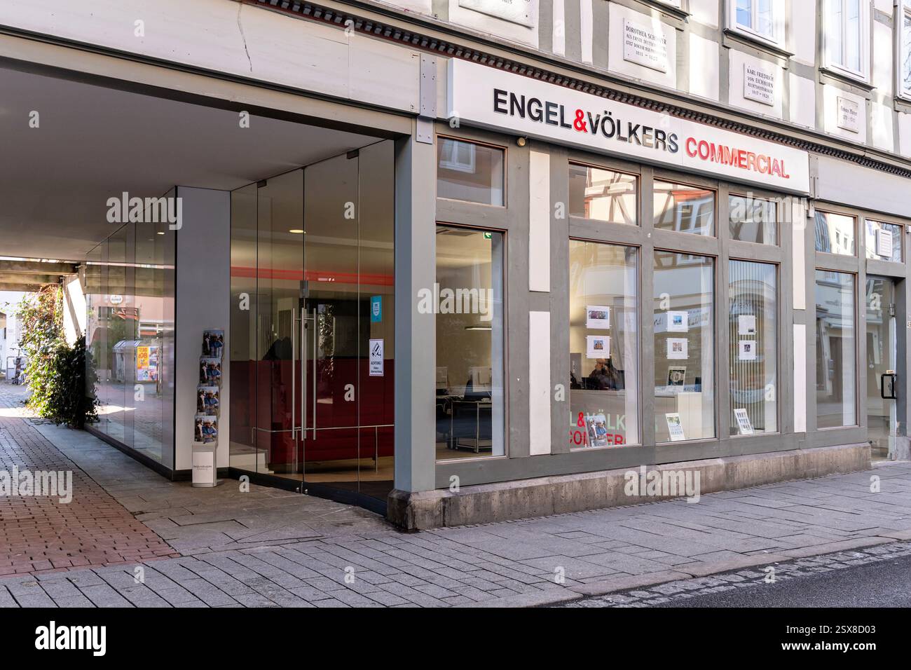 Engel & Völkers Ufficio immobiliare commerciale a Göttingen, Germania Foto Stock