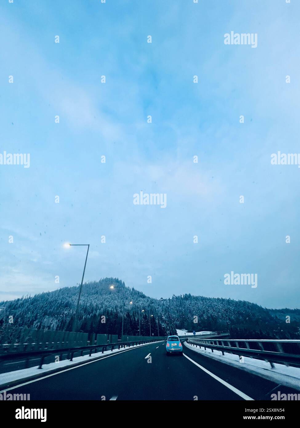 Inverno in Austria Foto Stock