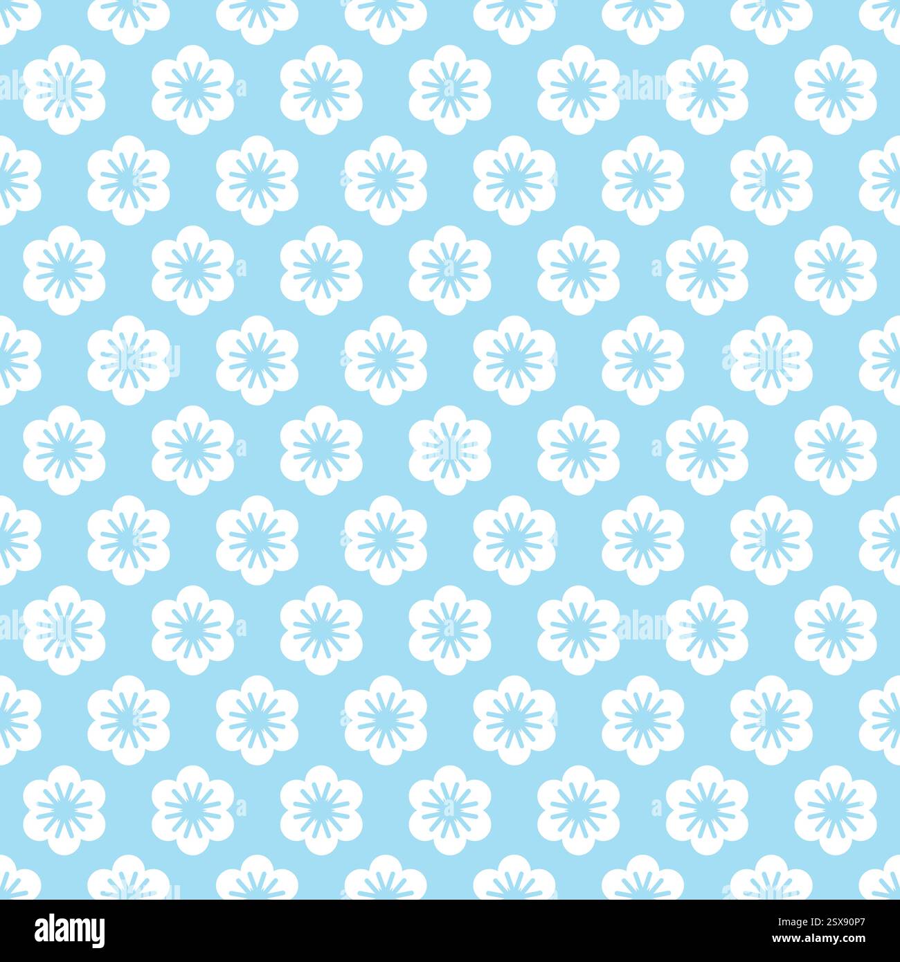 Tessuto etnico floreale motivo senza cuciture stile minimal su sfondo di colore azzurro Illustrazione Vettoriale Tessuto etnico floreale motivo senza cuciture stile minimal su sfondo di colore azzurro Illustrazione Vettoriale