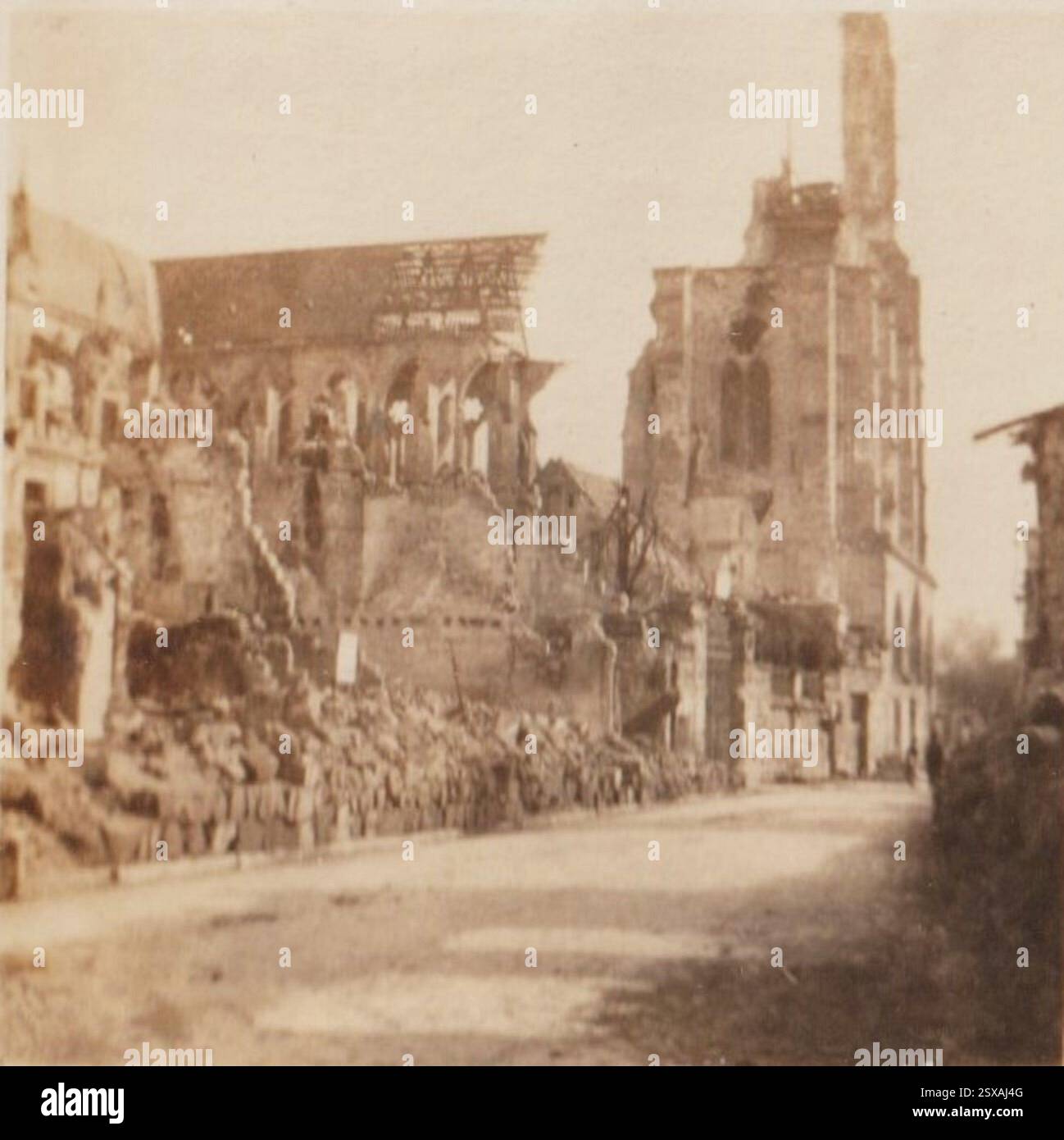 Dopo la battaglia di Passchendaele, 1917 Foto Stock