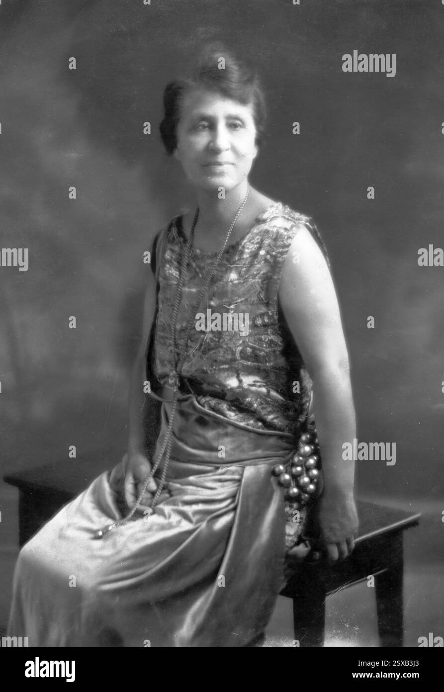 Mary Terrell (1863 – 1954) attivista americana per i diritti civili Foto Stock