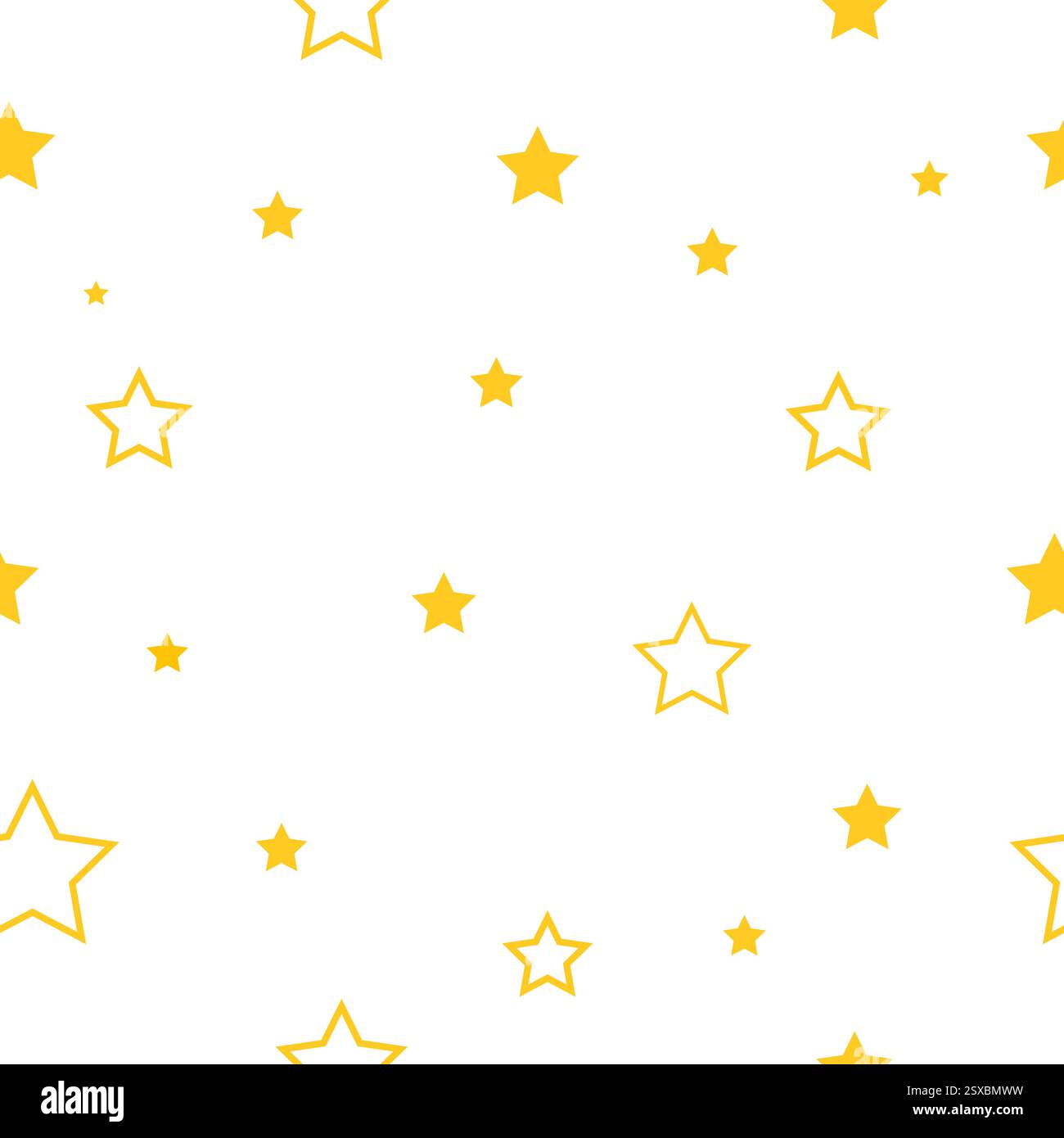 Sfondo semplice a stelle, sfondo senza interruzioni per il Web Illustrazione Vettoriale