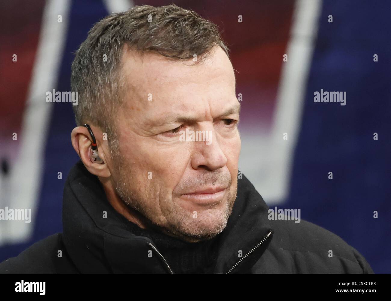 Germania: Football Conference League, play-off - 1. FC Heidenheim-FC Copenhagen -Voith-Arena, Heidenheim: Lothar Matthaeus commentatore televisivo Foto Stock
