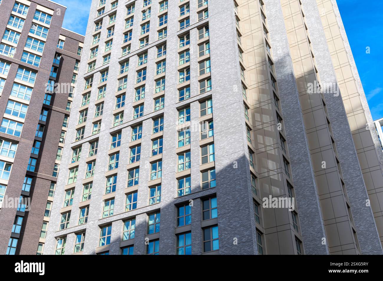 Vita Student Lewisham Exchange. Un nuovo ed elegante edificio a torre per gli studenti nel sud-est di Londra. Foto Stock
