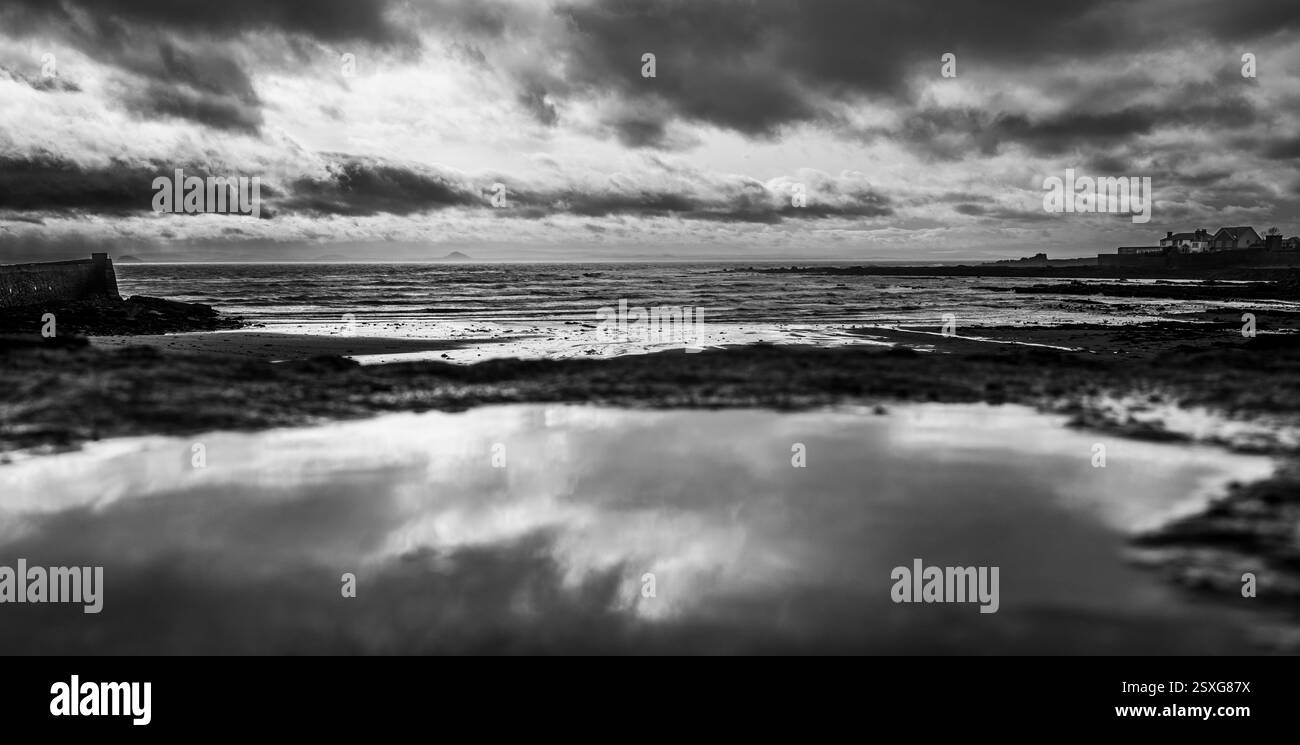Seascape ad Anstruther, Fife, Scozia Foto Stock