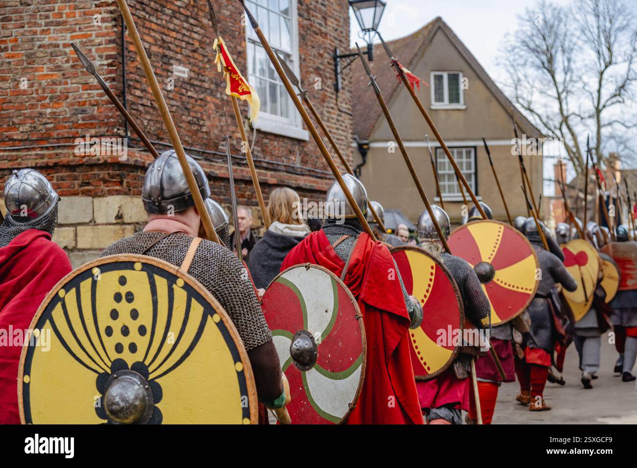Il Jorvik Viking Festival di York Foto Stock