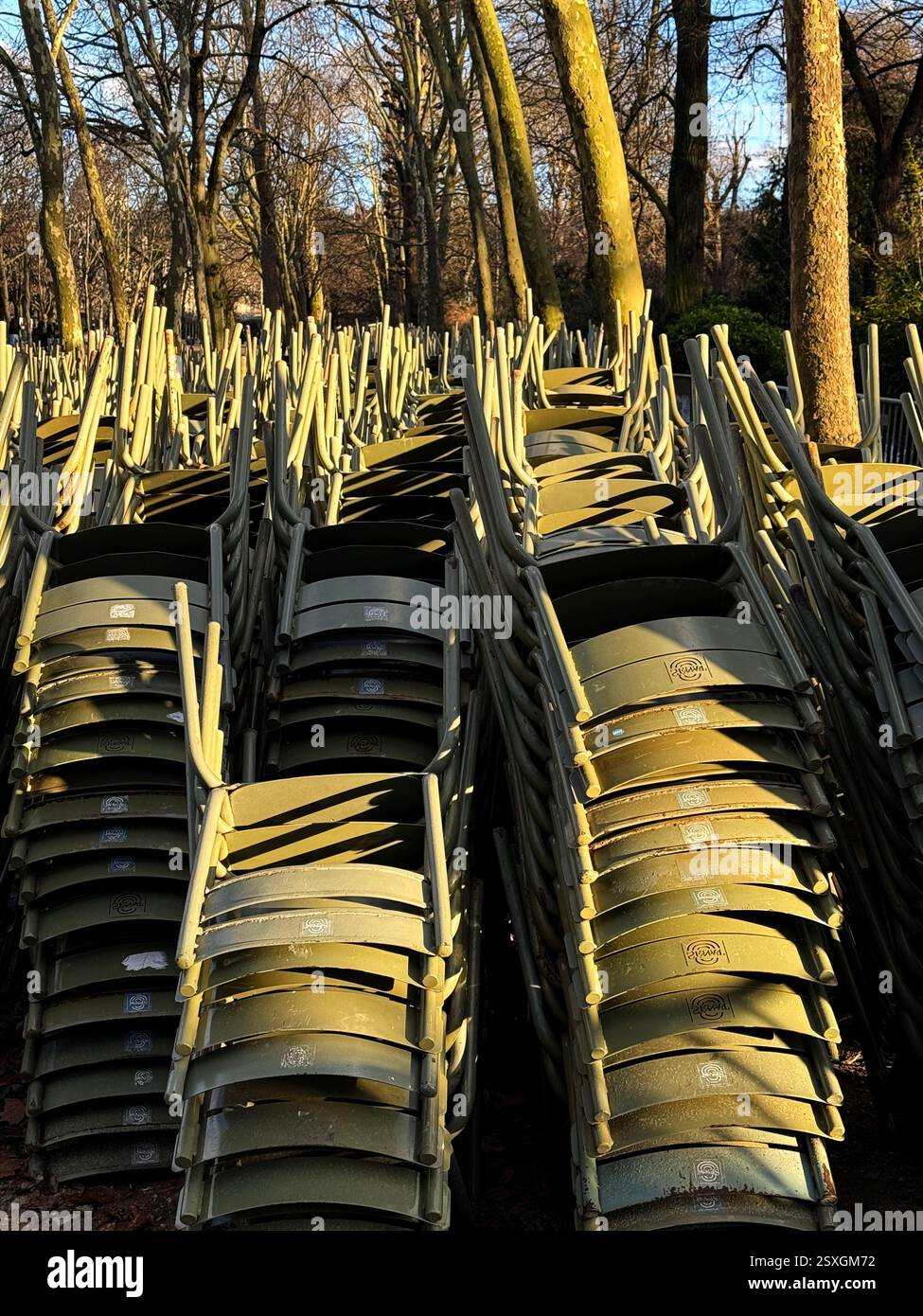 Giardino del Lussemburgo, Senat, Parigi, Francia, Europestock Foto Stock