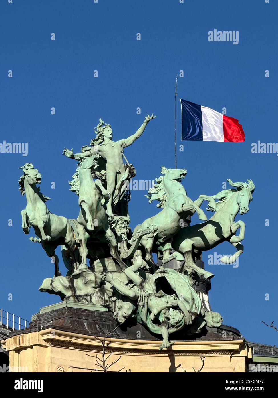 Harmonie Trionomphant de la Discorde, le Grand palais des Beaux-Arts, Parigi, Francia, Europa Foto Stock