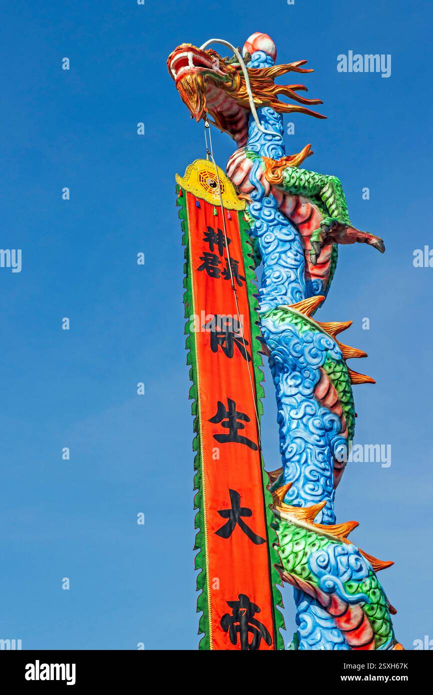 Sig. Bao Culture, tempio del taoismo, villaggio di Long Thuan, Vietnam, martedì, 12 novembre 2024. Foto: David Rowland / One-Image.com Foto Stock
