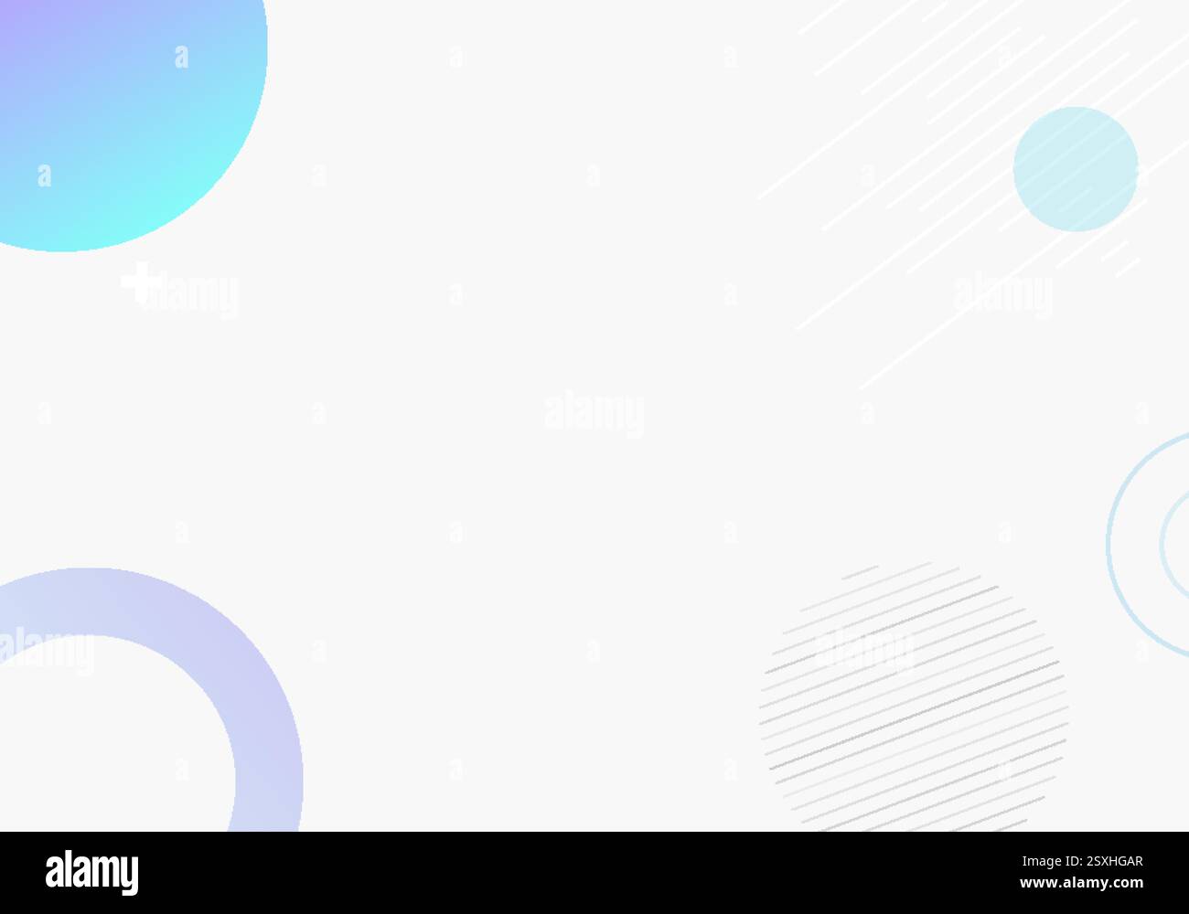 Una combinazione pulita ed elegante di accenti caldi e sfondi freschi. Illustrazione Vettoriale