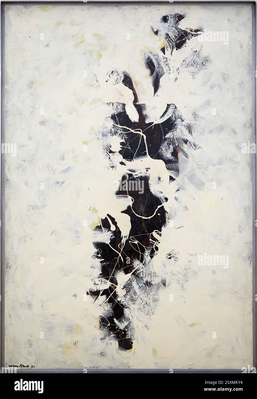 The Deep, 1953, Jackson Pollock, Centre Pompidou, Parigi, Francia, Europa Foto Stock