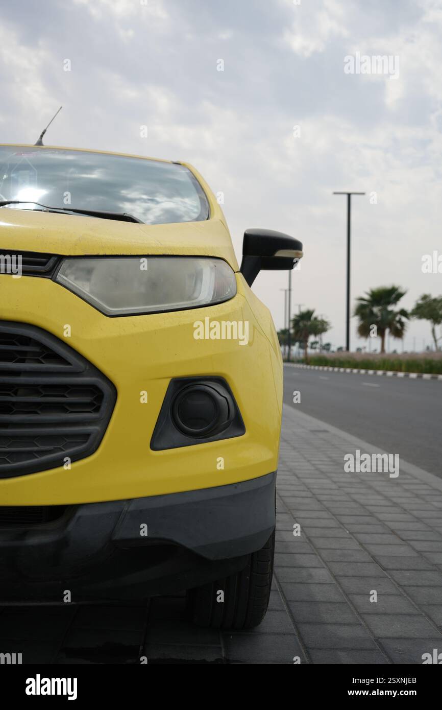 Ford Ecosport giallo 2015 Foto Stock