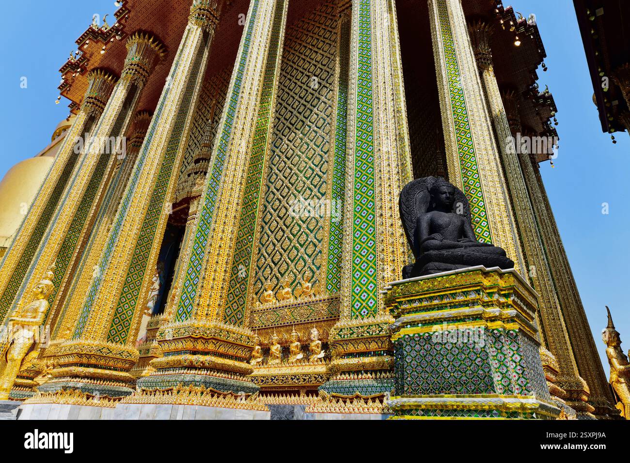 Il Grand Palace di Bangkok Foto Stock