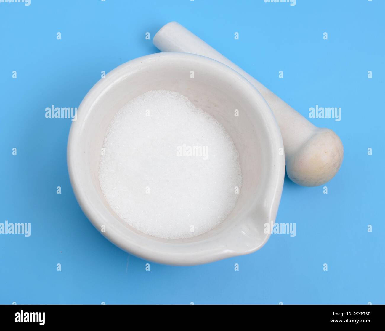 Aminoacido glicina che ha un singolo atomo di idrogeno come catena laterale Foto Stock