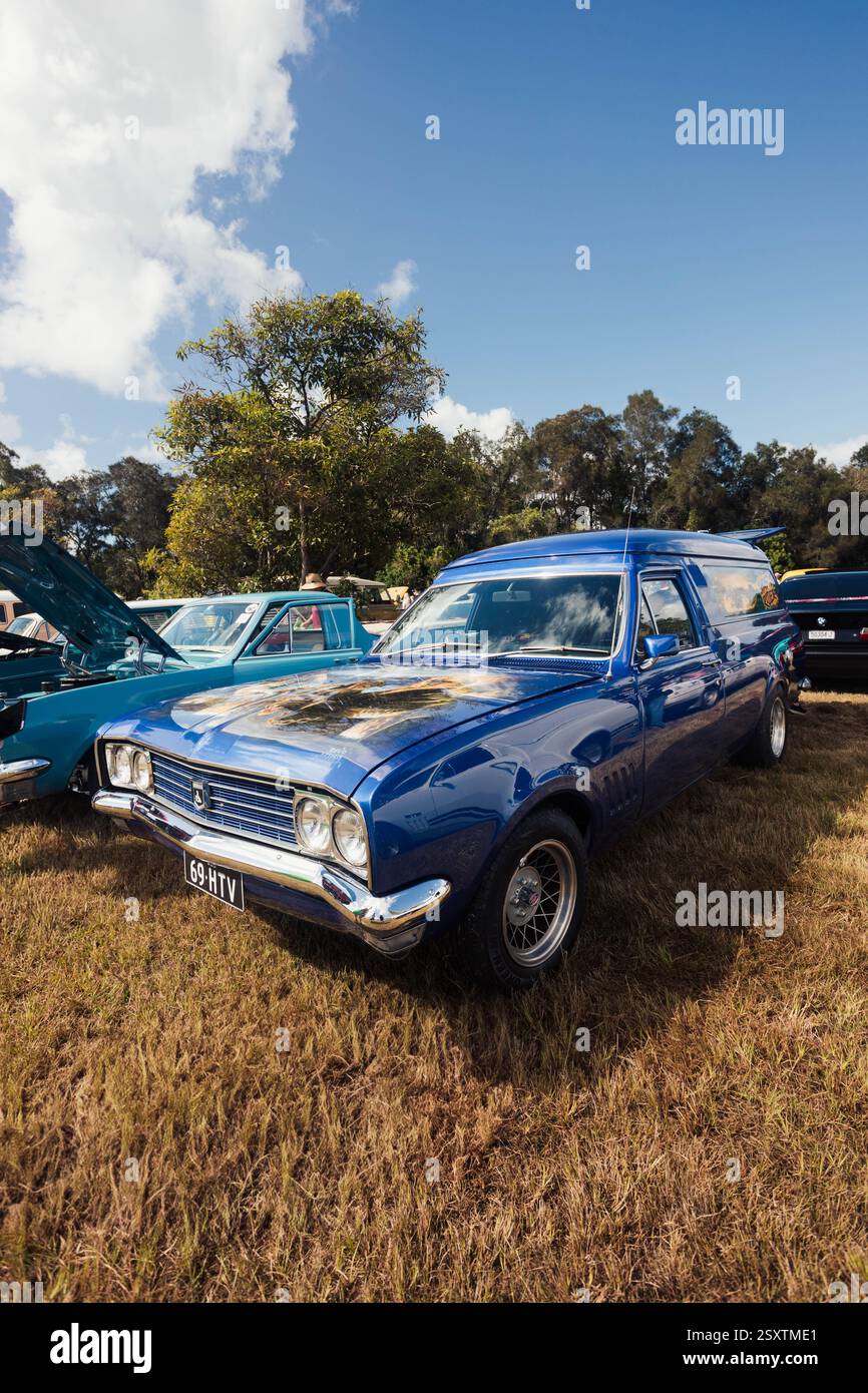 Ballina NSW, Australia 23 febbraio 2025 - Show n Shine Car Show Classic Cars Foto Stock