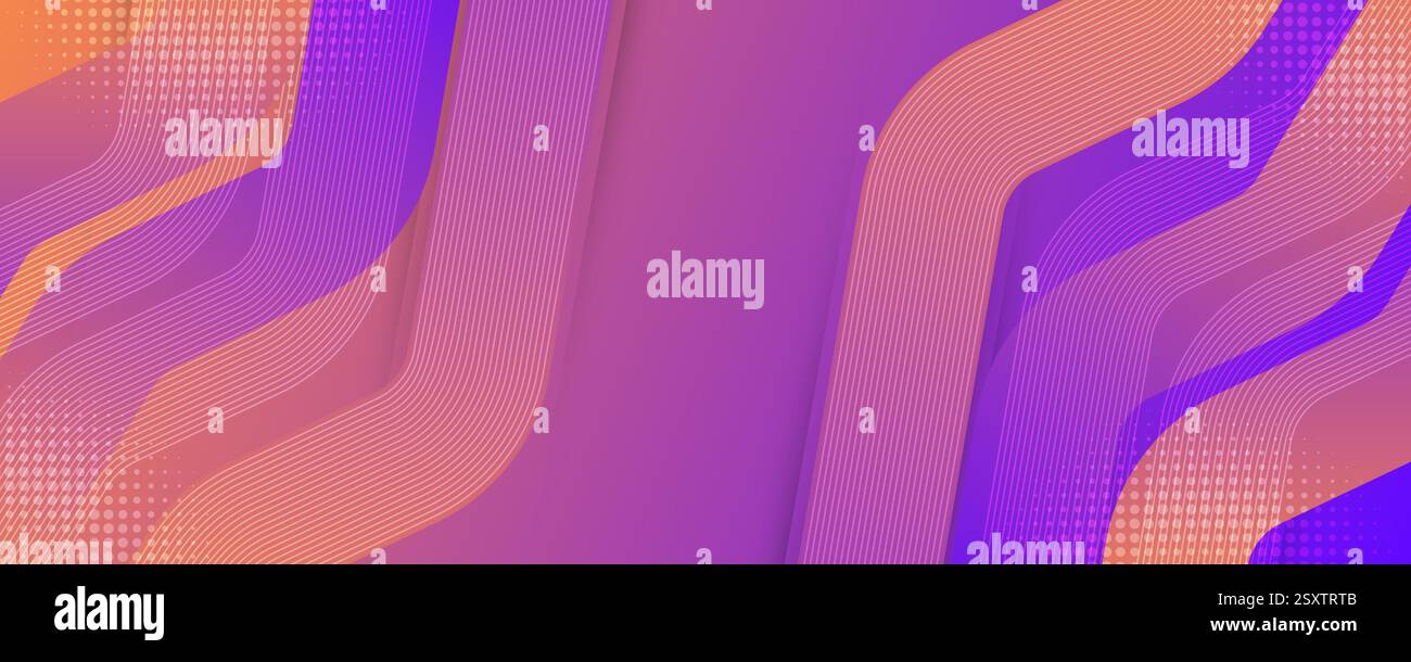 Design dello sfondo sfumato astratto blu e viola Vector con texture in Modern Technology Concept Illustrazione Vettoriale