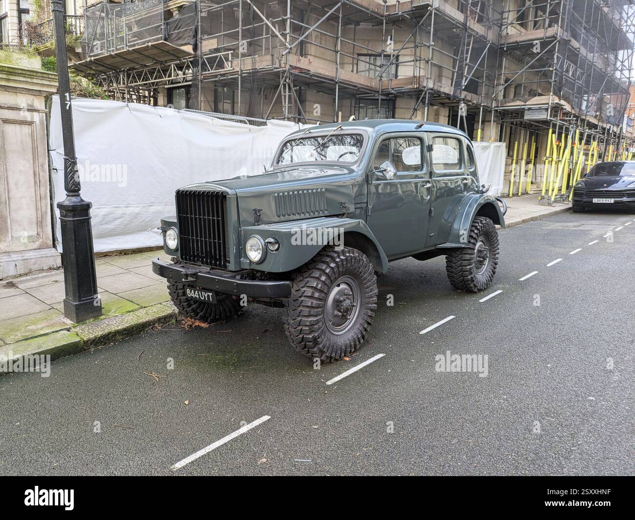 Volvo TP21 "Sugga" parcheggiata su una strada di Londra Foto Stock
