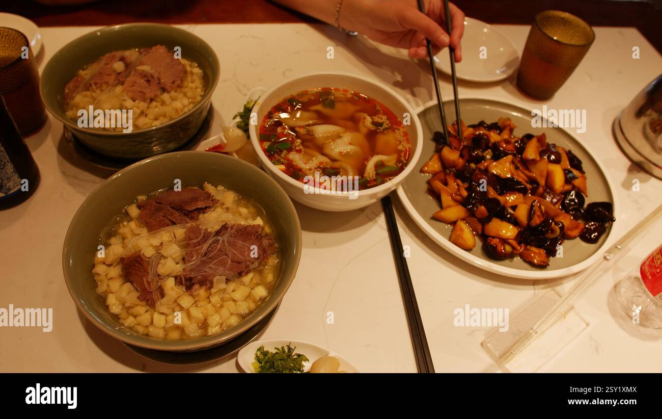 Paomo di Xi'an Foto Stock