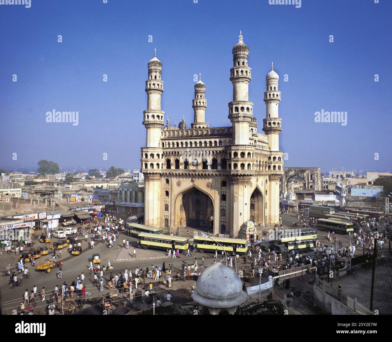Charminar, Hyderabad, Andhra Pradesh, India, Asia Foto Stock