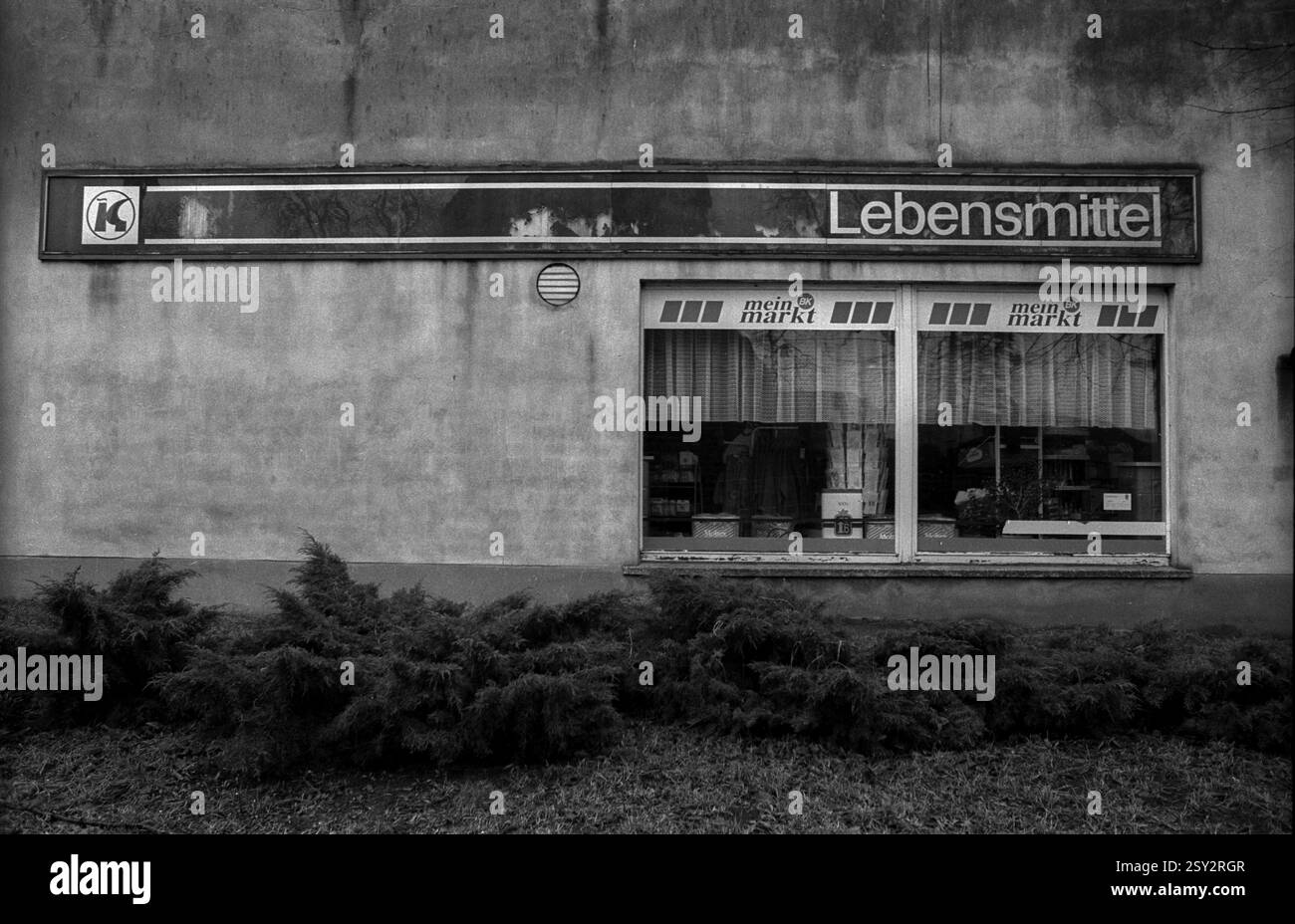 Germania, Kampehl, 01/02/1992, consumo, prodotti alimentari, mein markt, a Kampehl, in Europa Foto Stock