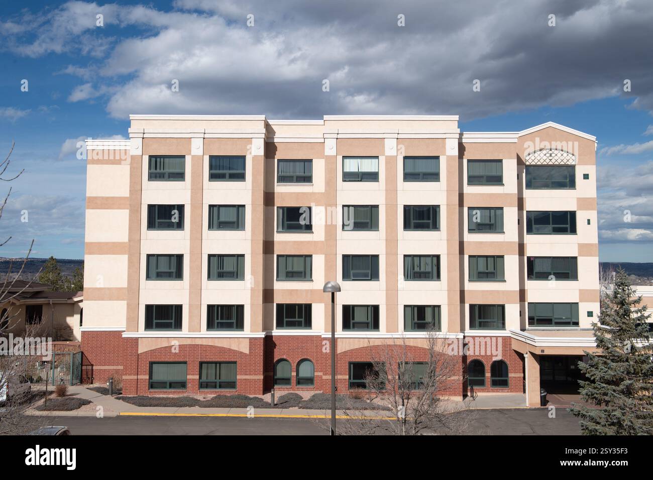 Condomini presso la Brookdale Skyline Retirement Community, Colorado Springs, Colorado Foto Stock