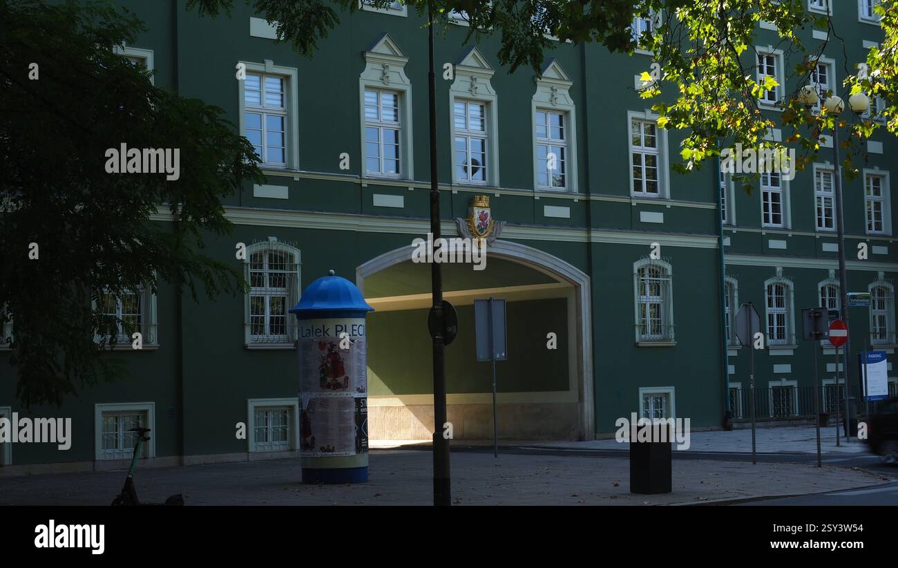 I dettagli del municipio di Szczecin, Polonia Foto Stock