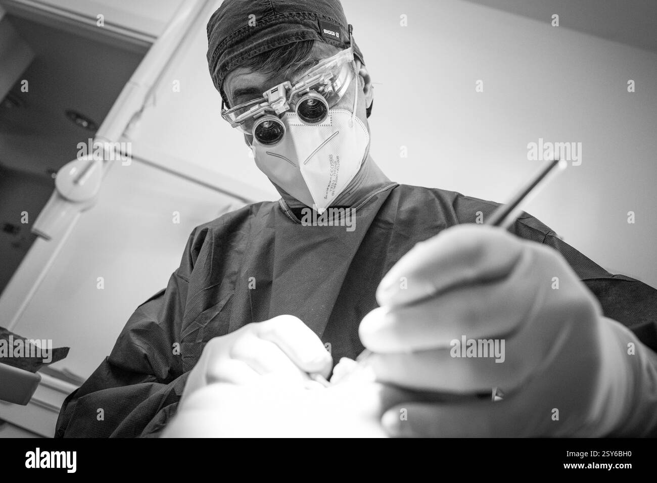 Italia. Verdello. Studio dentistico del Dottor Marco Goisis Foto Stock