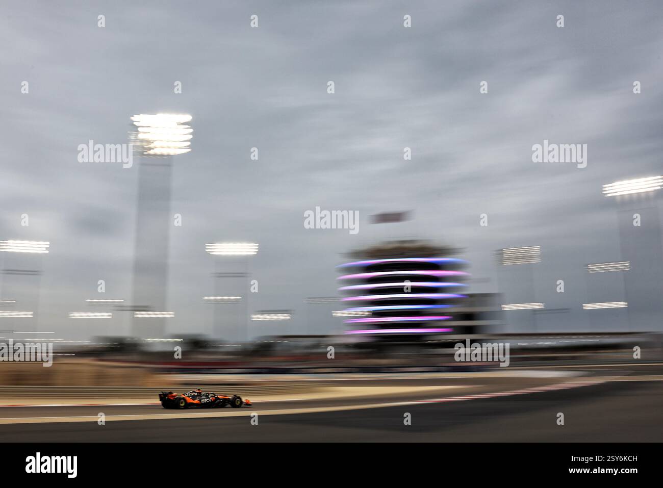 Sakhir, Bahrein. 27 febbraio 2025. Lando Norris (GBR) McLaren MCL39. 27.02.2025. Formula 1 test, Sakhir, Bahrein, giorno due. Il credito fotografico dovrebbe essere: XPB/Alamy Live News. Foto Stock