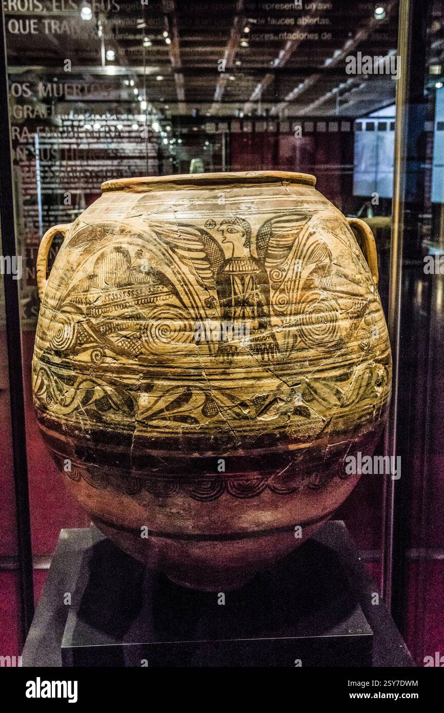 Enocoe, museo d'arte iberica, archeologico e storico di Elche Alejandro Ramos Folqués, Elche, Alicante, Spagna Foto Stock