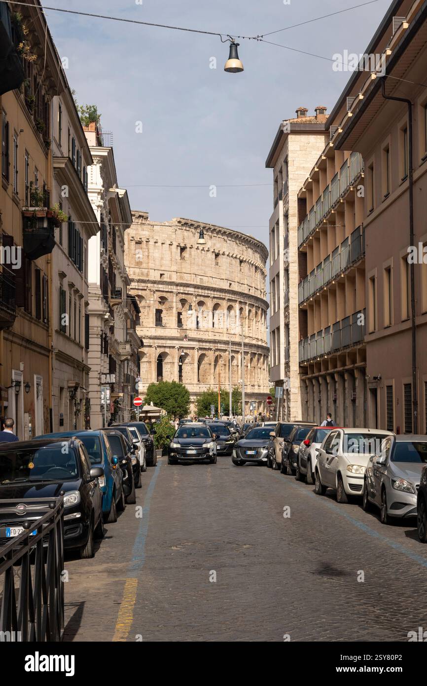 Il Colosseo a Roma, Italia Foto Stock