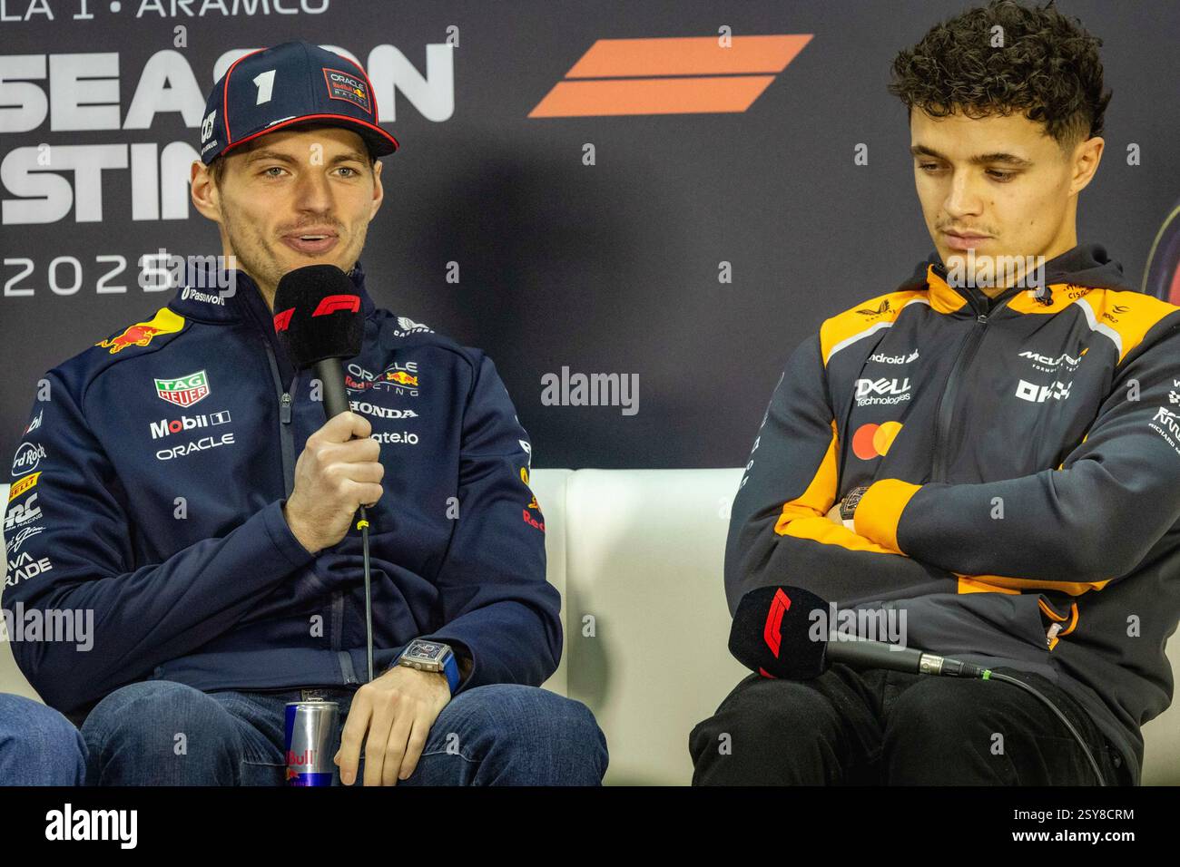 Sakhir, Bahrein. 27 febbraio 2025. BHR, Formel 1 Weltmeisterschaft, Formel 1 Testfahrten, Bahrain International Circuit, 27.02.2025 foto: Eibner-Pressefoto/Thomas Fuessler credito: dpa/Alamy Live News Foto Stock