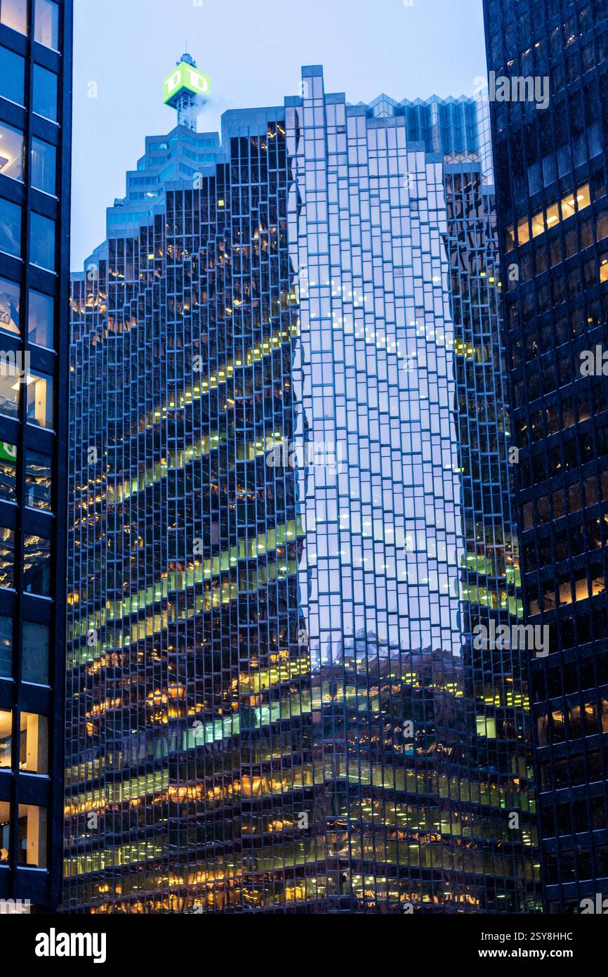 Canada, Ontario, Toronto, edificio della Royal Bank nel distretto finanziario Foto Stock