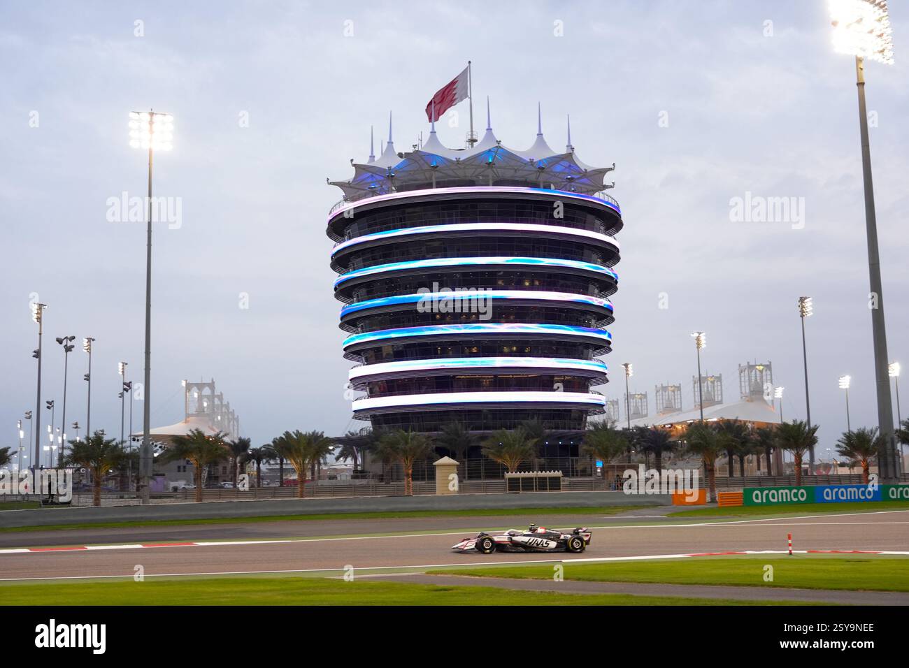 27.02.2025, circuito internazionale del Bahrain, Sakhir, test di Formula 1 Bahrain 2025 , Foto Stock