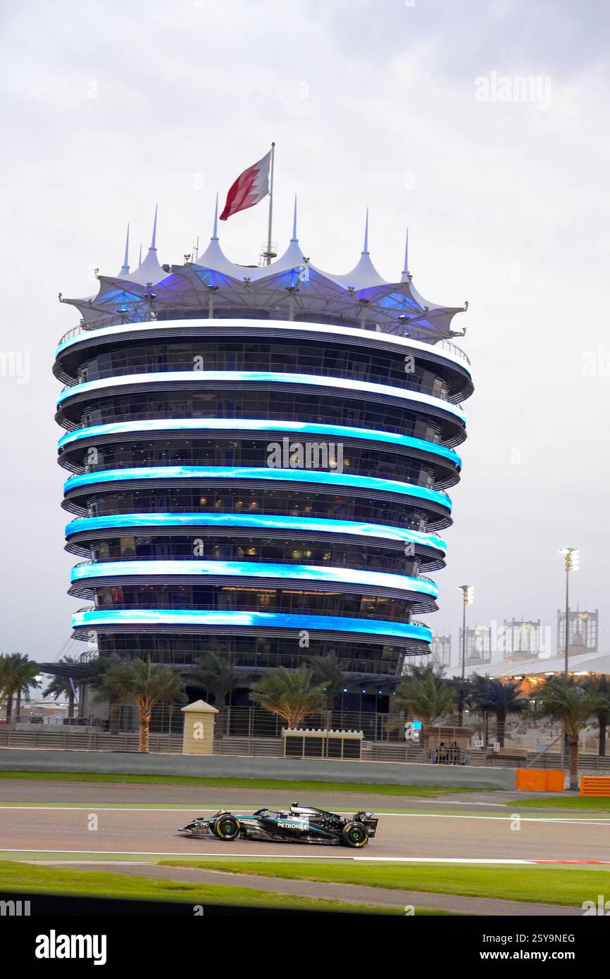 27.02.2025, circuito internazionale del Bahrain, Sakhir, test di Formula 1 Bahrain 2025 , Foto Stock