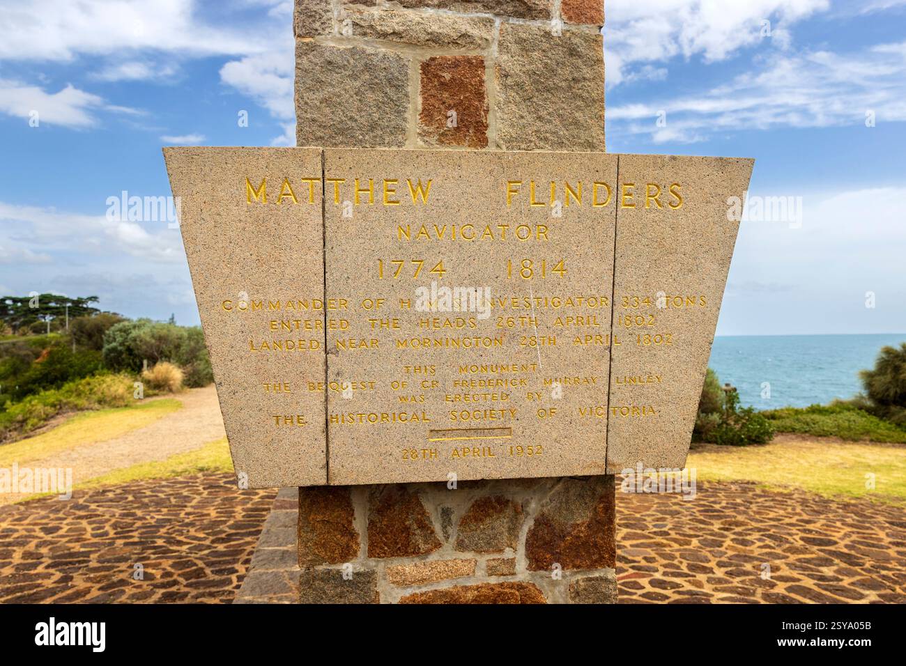 Matthew Finders Memorial, Mornington, Victoria, Australia, venerdì, 27 dicembre 2024.foto: David Rowland / One-Image.com Foto Stock