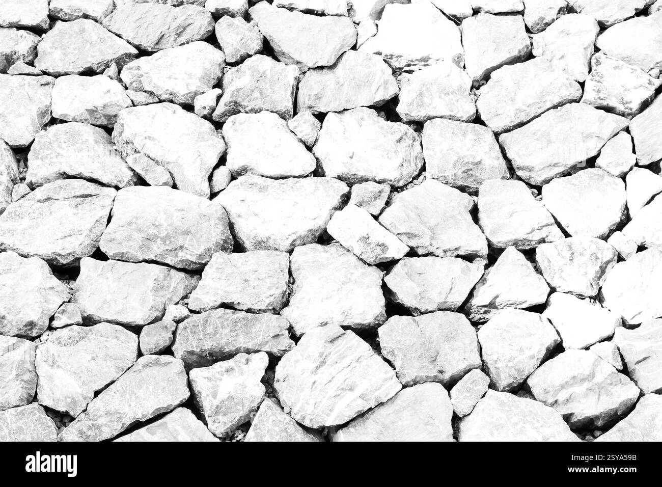 Superficie di sfondo con struttura in pietra di colore naturale, processo di colore bianco Foto Stock