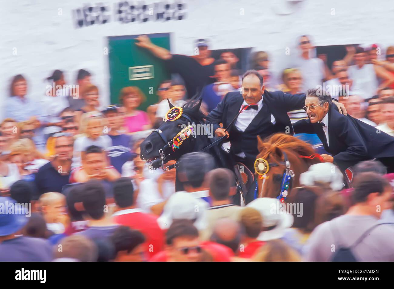 St John Festival, Ciutadella, Minorca, Isole Baleari, Spagna Foto Stock