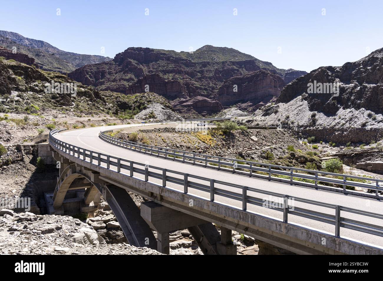 Route 150 Viewpoint, Provincia di San Juan, Argentina, Sud America Foto Stock